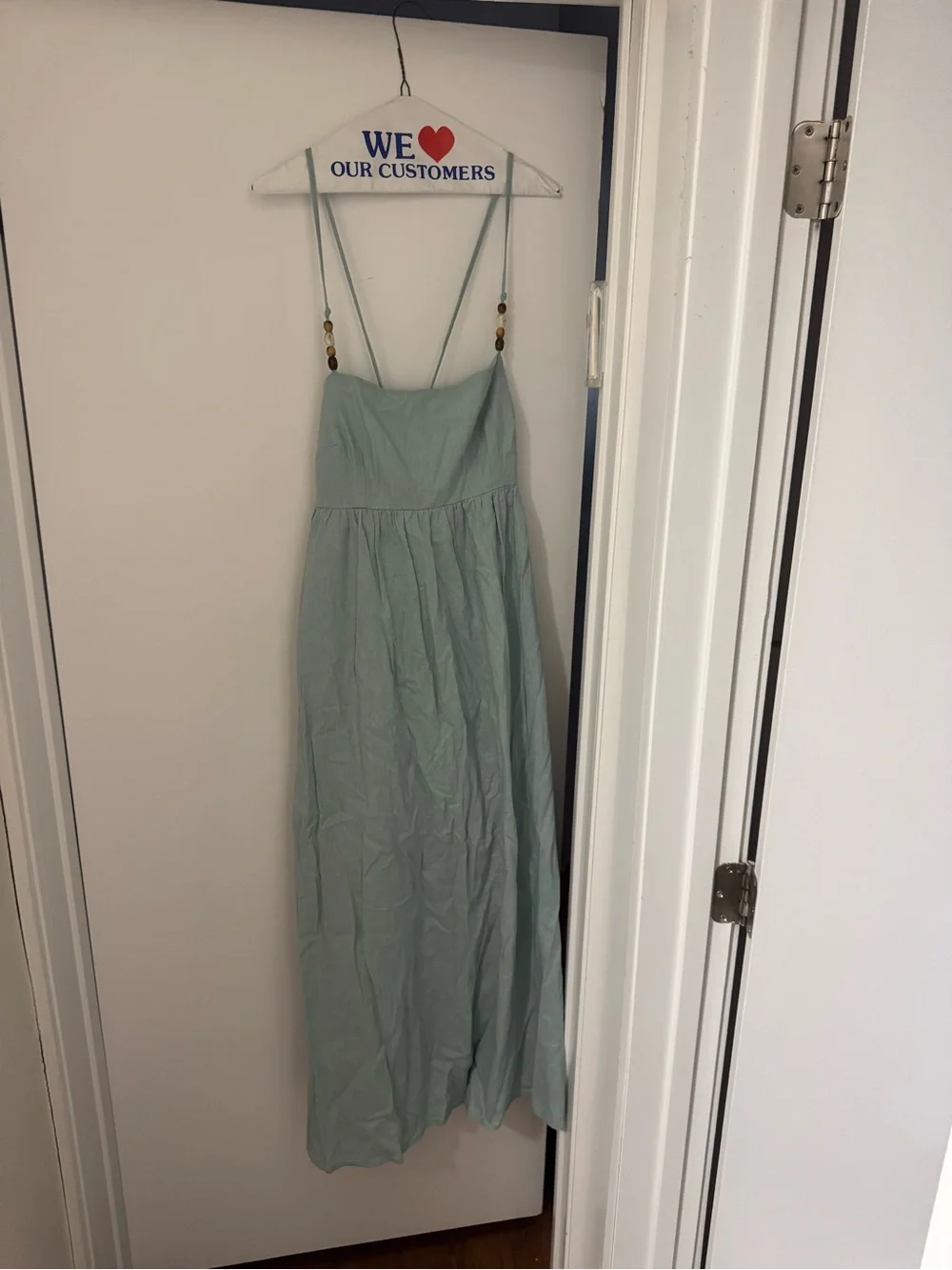 Abercrombie & Fitch Tie-Back Babydoll Maxi Dress - NWT